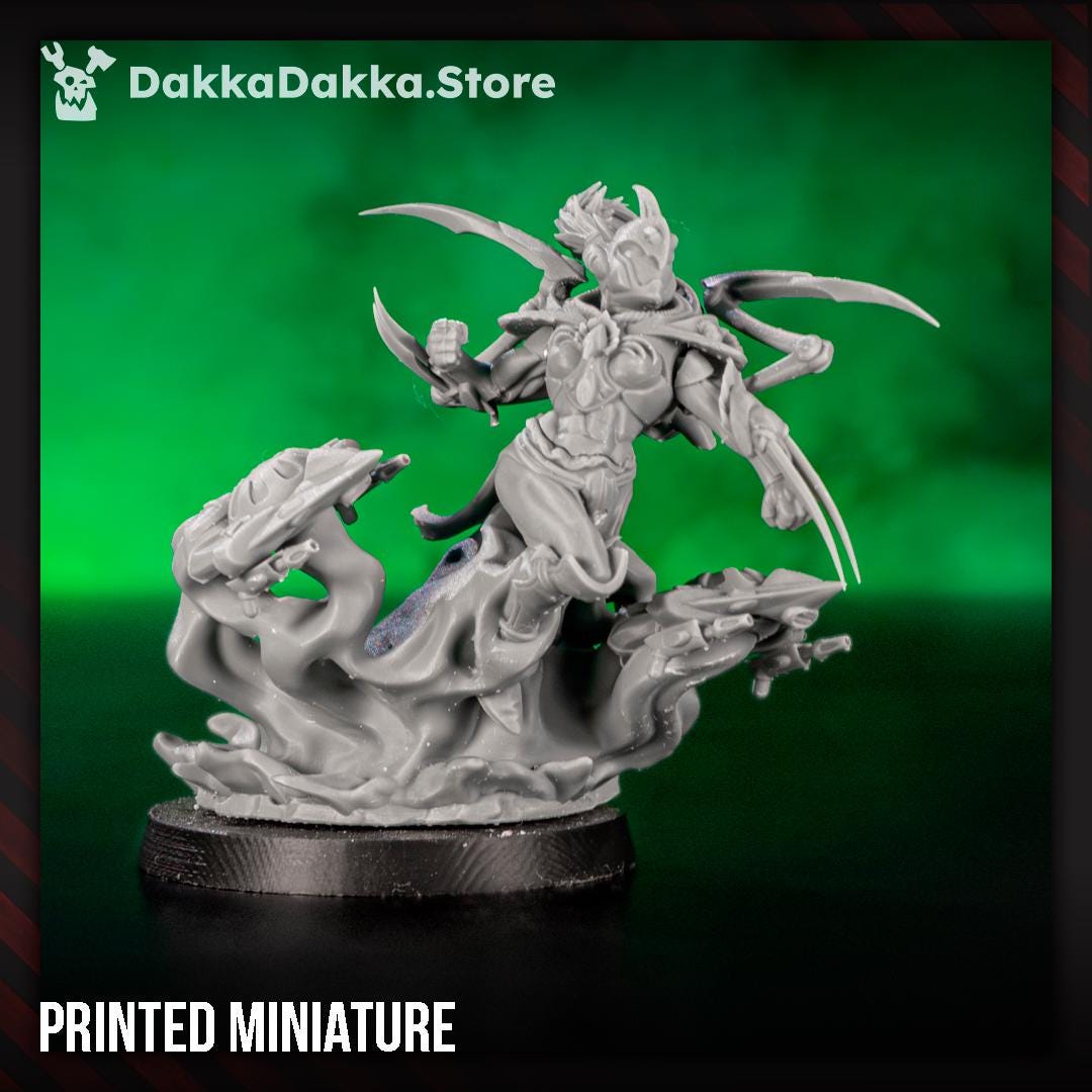 Phoneuria The Webstriders Queen | DakkaDakka | 3d Printed Tabletop Wargames Miniatures