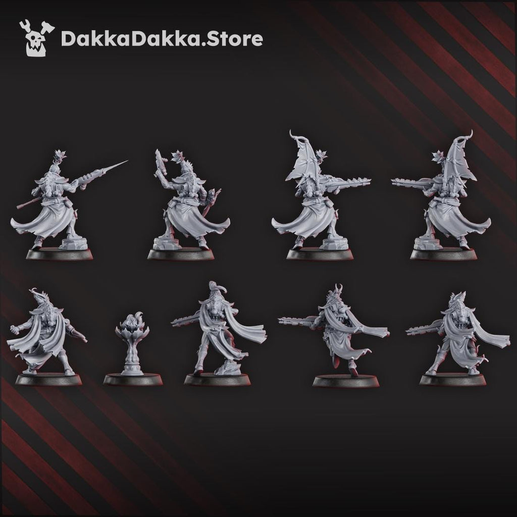 Spacelair Flamescale Squad | DakkaDakka | 3d Printed Tabletop Wargames Miniatures