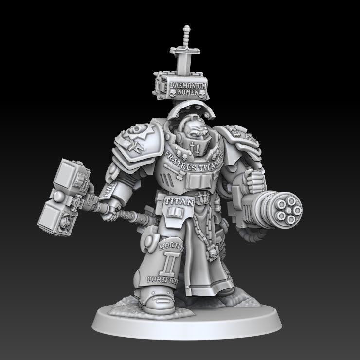 Silver Wardens Heavy Exterminatus | DMG Minis | 3d Printed Tabletop Wargames Models
