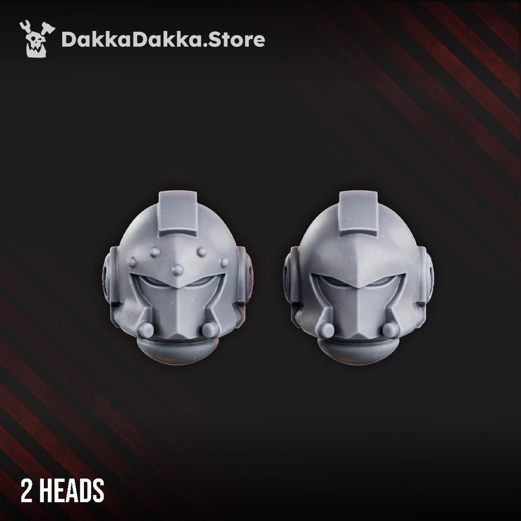 Space Knights (build kit) - Prime Armored Battleline Squad | DakkaDakkaStore | 3d Printed Tabletop Wargames Miniatures