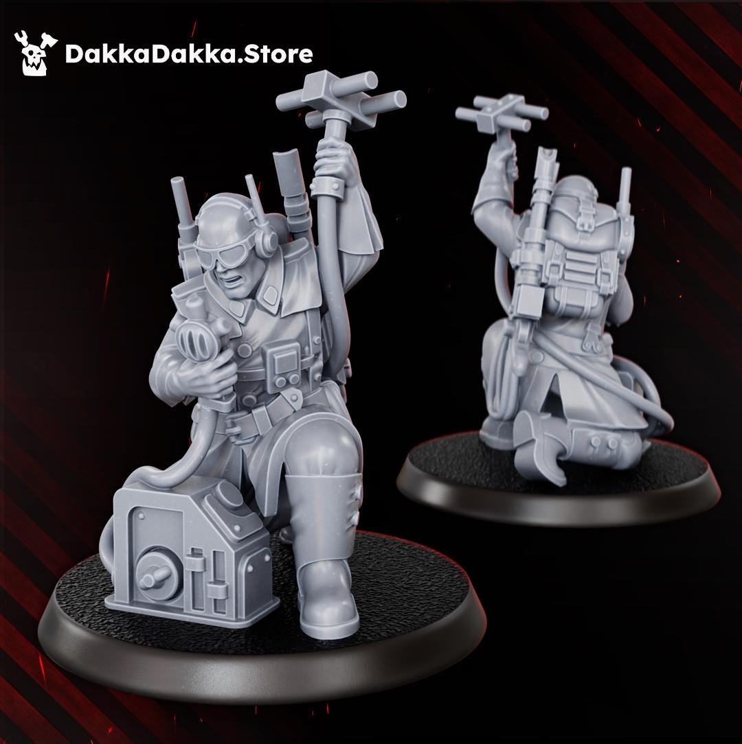 Doomsday Infantry Squad | DakkaDakkaStore Resin Proxies for Table Top Wargaming