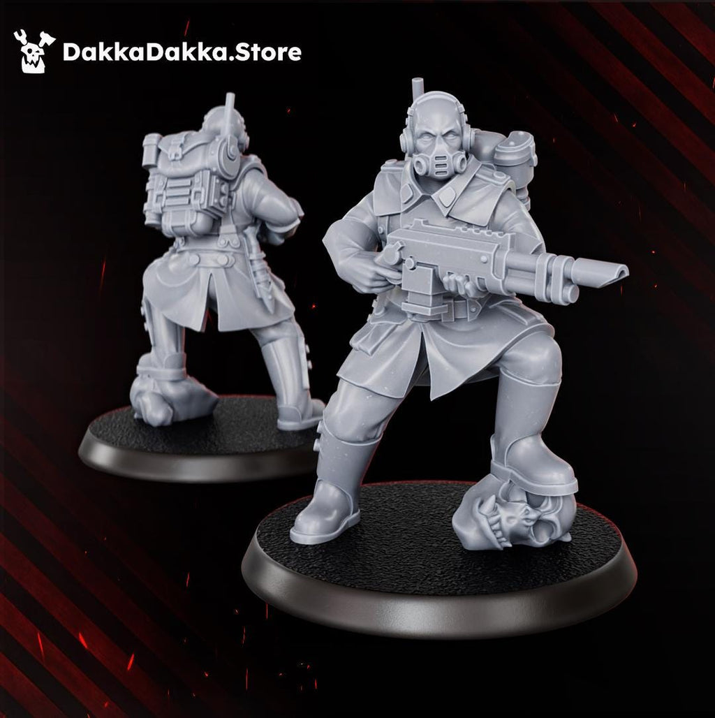 Doomsday Infantry Squad | DakkaDakkaStore Resin Proxies for Table Top Wargaming