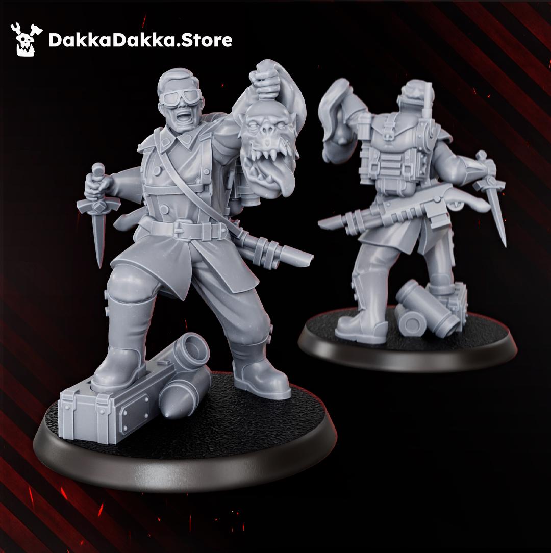 Doomsday Infantry Squad | DakkaDakkaStore Resin Proxies for Table Top Wargaming