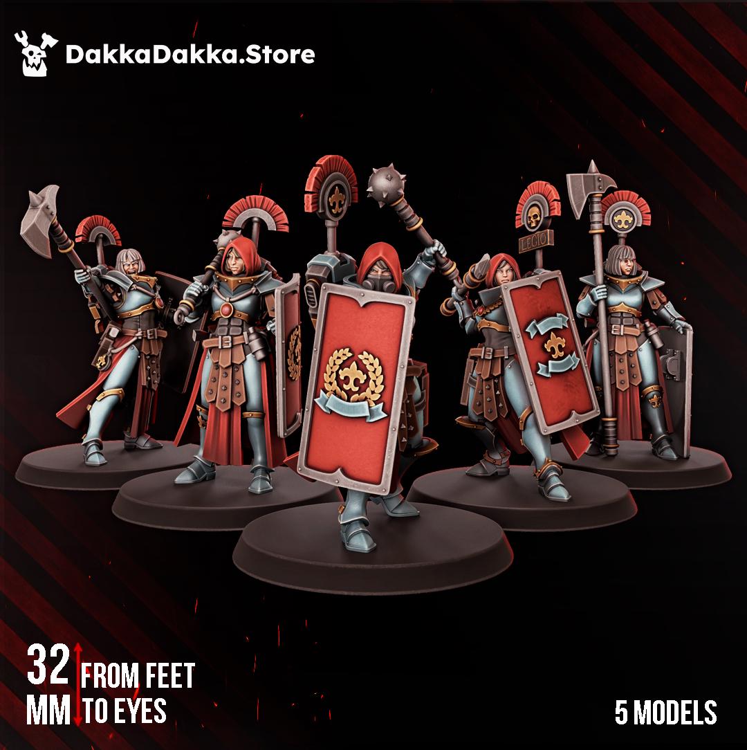 Legio Arteimis Eruptrix Squad | DakkaDakka | 3d Printed Tabletop Wargames Models