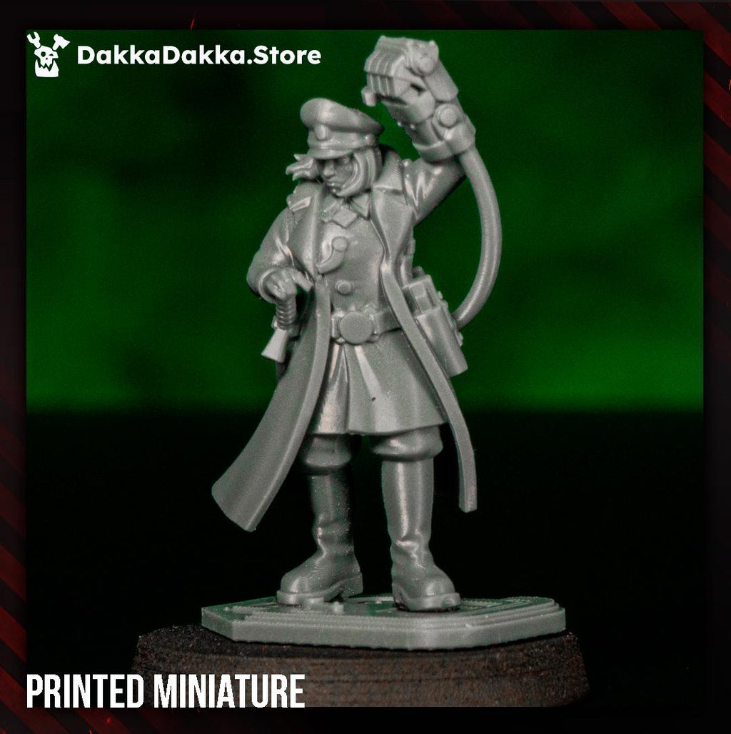 Dawnguard Commissar | DakkaDakkaStore Resin Proxies for Table Top Wargaming