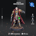 Inquisitor Cesarie | Artel W | 3d Printed Tabletop Wargames Model