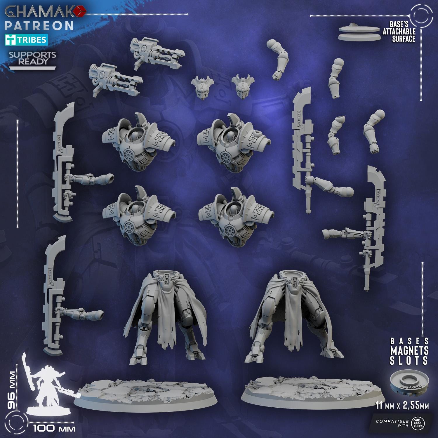 Annihilator Sentinel | Ghamak | 3d Printed Tabletop Wargames Models
