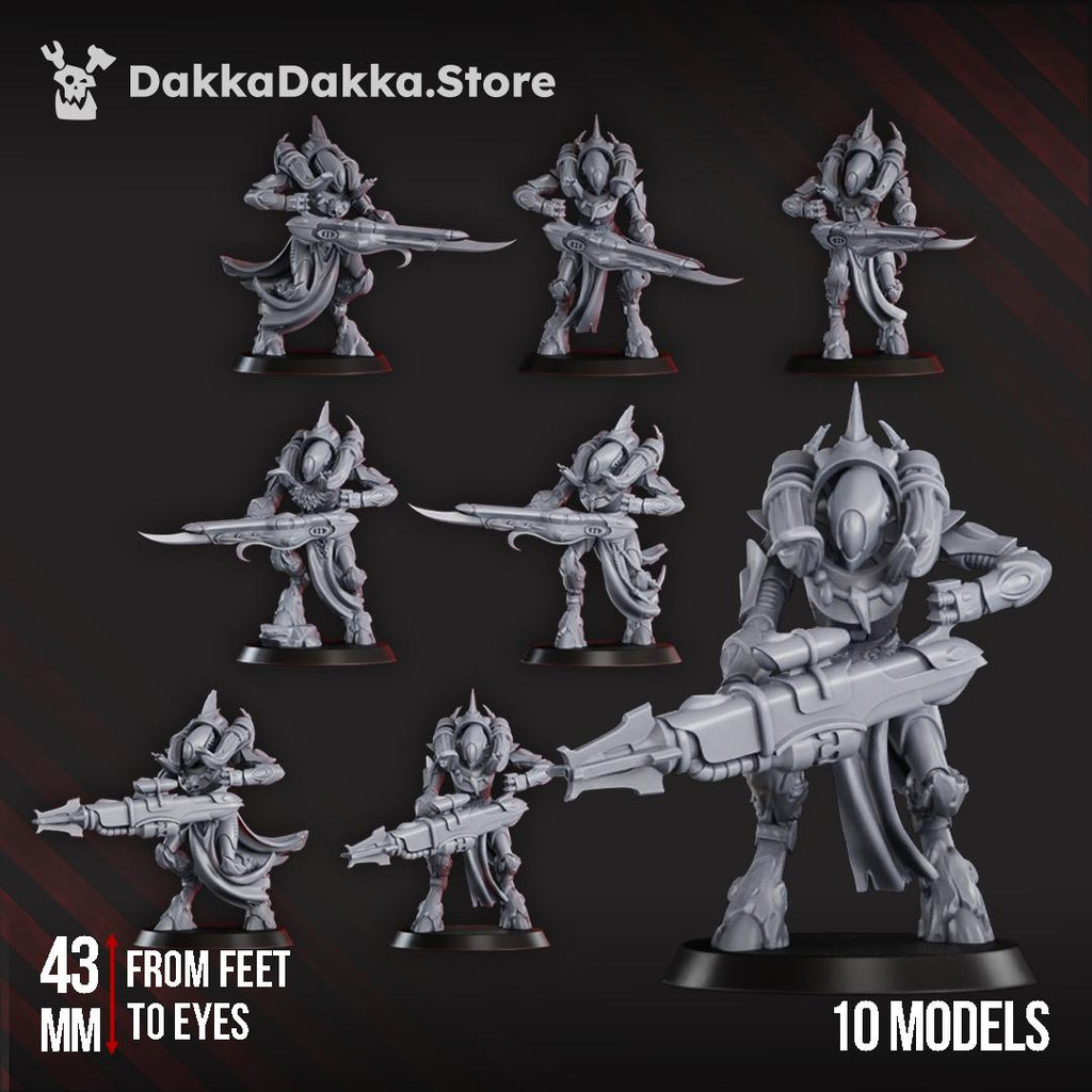 Spacelair Defenders Squad | DakkaDakka | 3d Printed Tabletop Wargames Miniatures