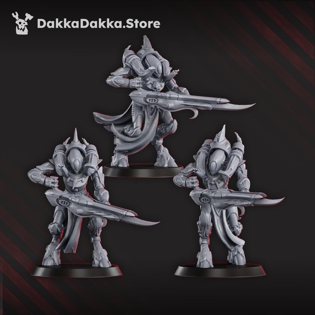 Spacelair Defenders Squad | DakkaDakka | 3d Printed Tabletop Wargames Miniatures