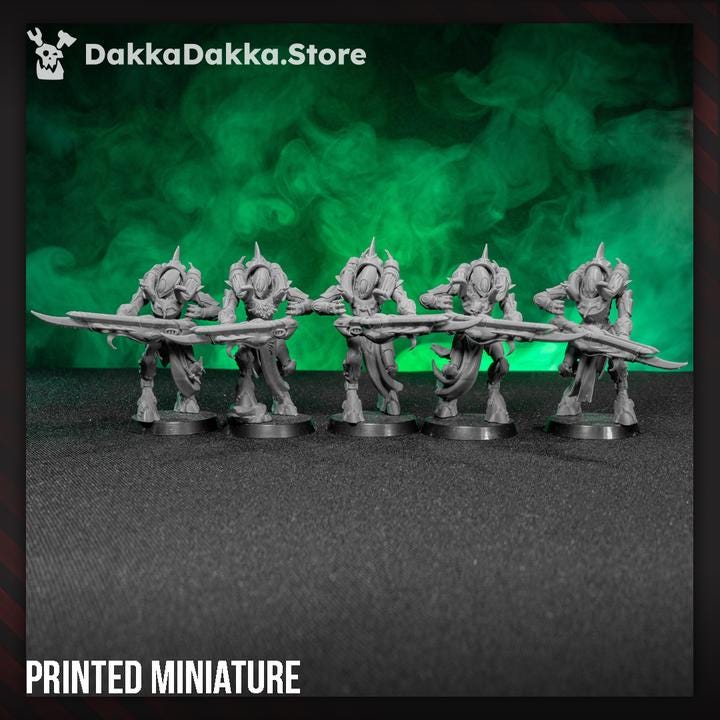 Spacelair Defenders Squad | DakkaDakka | 3d Printed Tabletop Wargames Miniatures