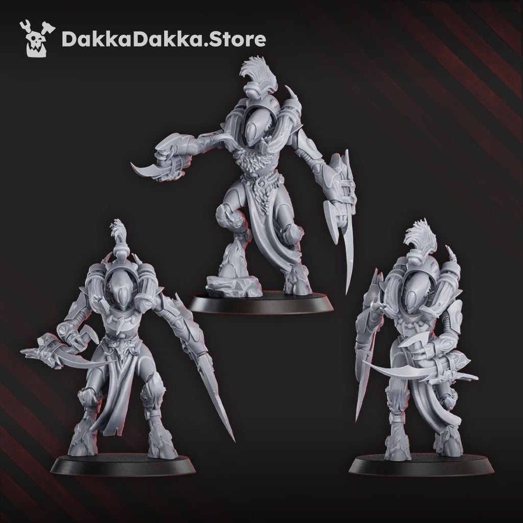 Spacelair Fighters Squad | DakkaDakka | 3d Printed Tabletop Wargames Miniatures