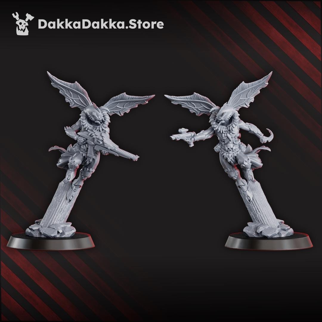Spacelair Airborne Anchorites Squad | DakkaDakka | 3d Printed Tabletop Wargames Miniatures