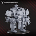 Space Knights Heavy Walker by DakkaDakka | 3d Printed Tabletop Wargames Miniature