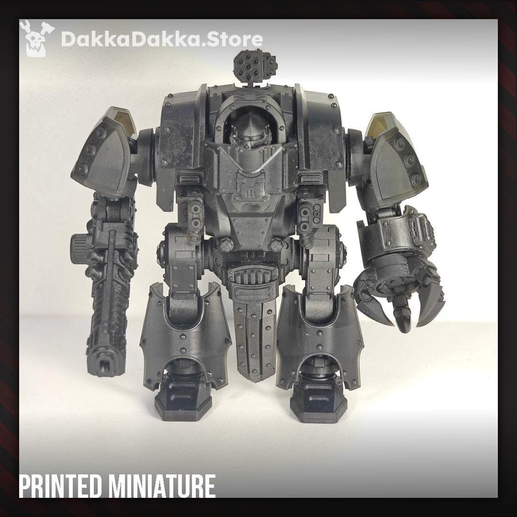 Space Knights Heavy Walker by DakkaDakka | 3d Printed Tabletop Wargames Miniature