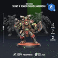 Skawt n Rekkon Skwad Kammandah | Artel W | 3d Printed Tabletop Wargames Proxy Model