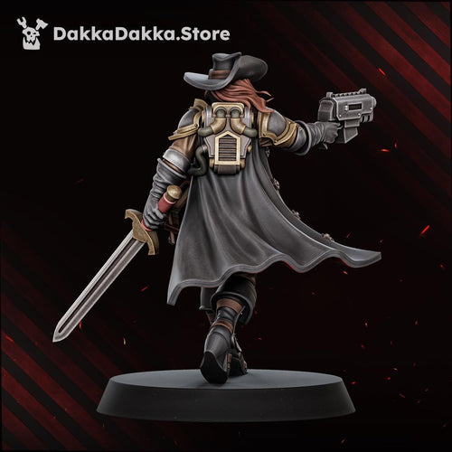 Agentess Kathryn de Cisneros | DakkaDakkaStore Resin Proxies for Table Top Wargaming