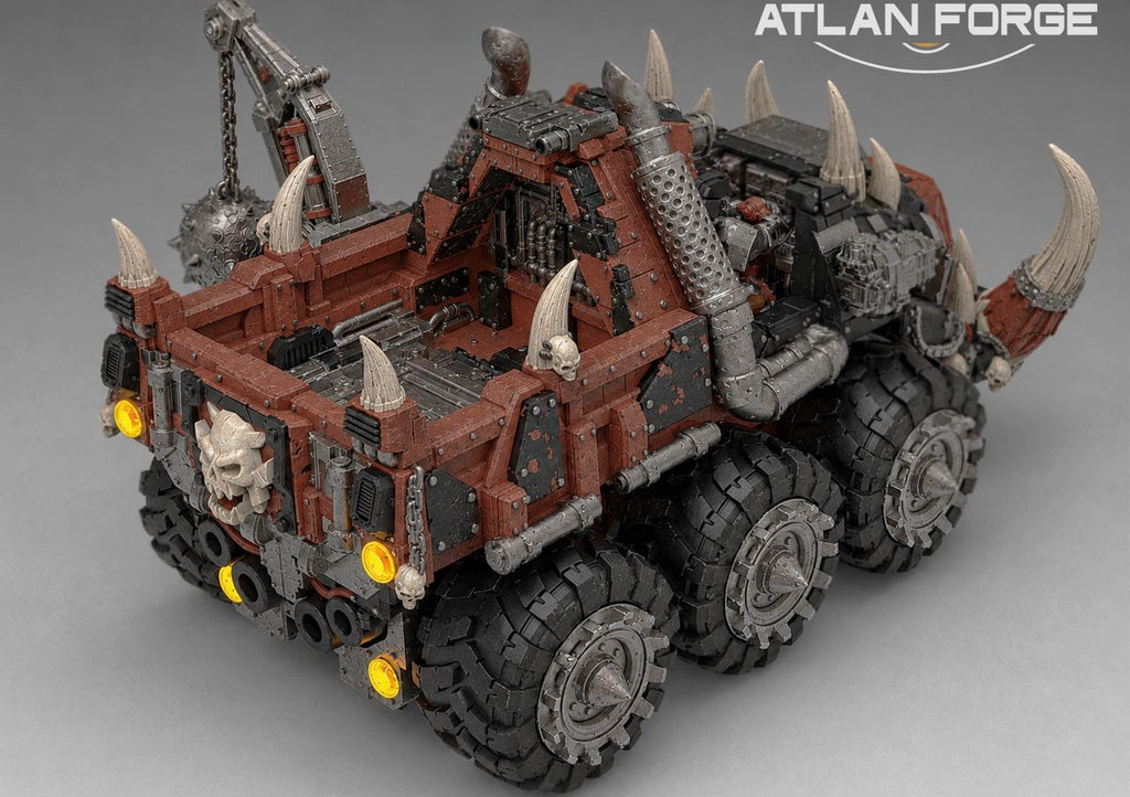 Grokk Tuskhauler - Monster Truck Transport | Atlan Forge | 3d Printed Tabletop Wargames Miniature