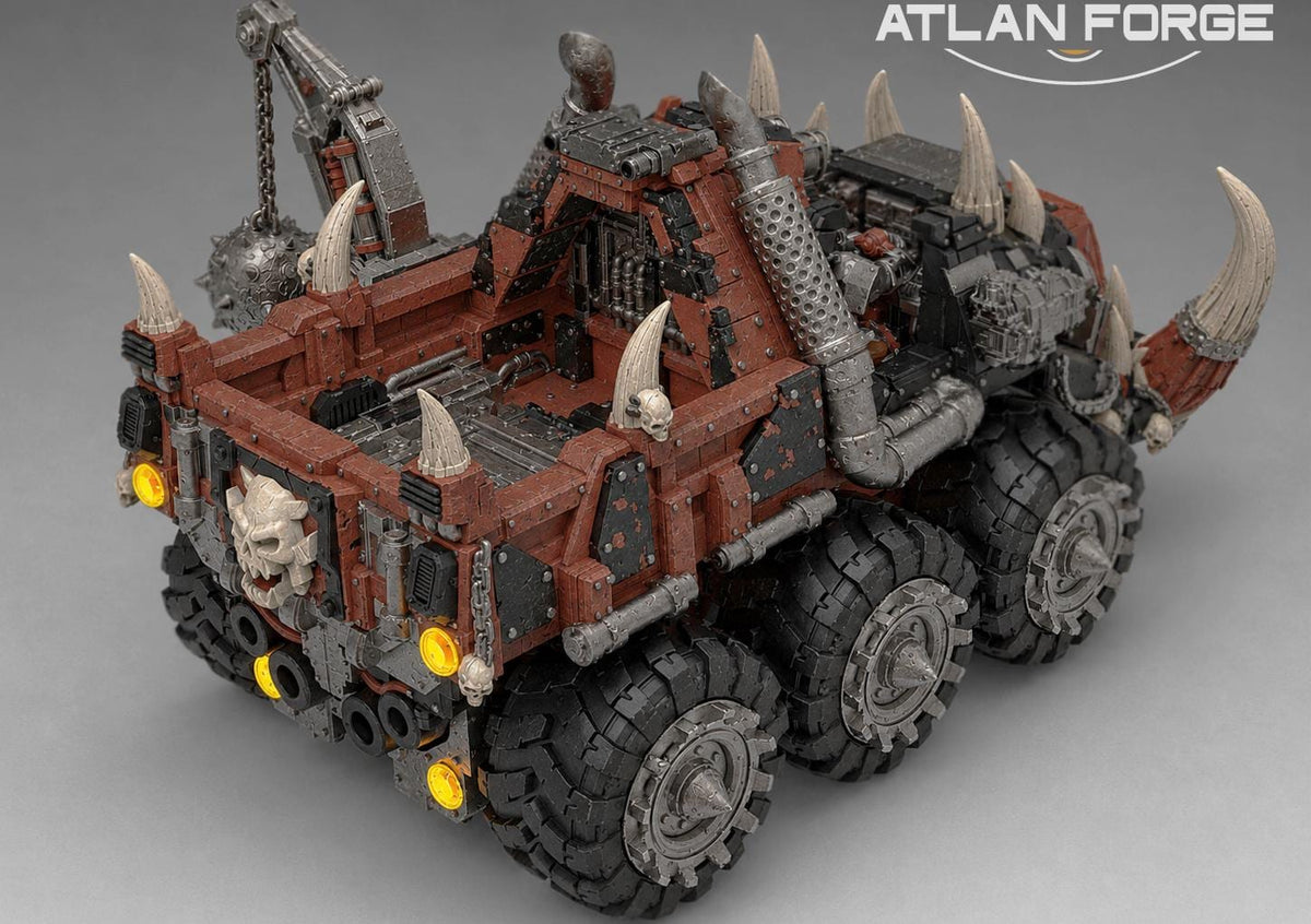 Grokk Tuskhauler - Monster Truck Transport | Atlan Forge | 3d Printed Tabletop Wargames Miniature