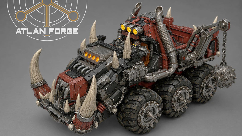 Grokk Tuskhauler - Monster Truck Transport | Atlan Forge | 3d Printed Tabletop Wargames Miniature