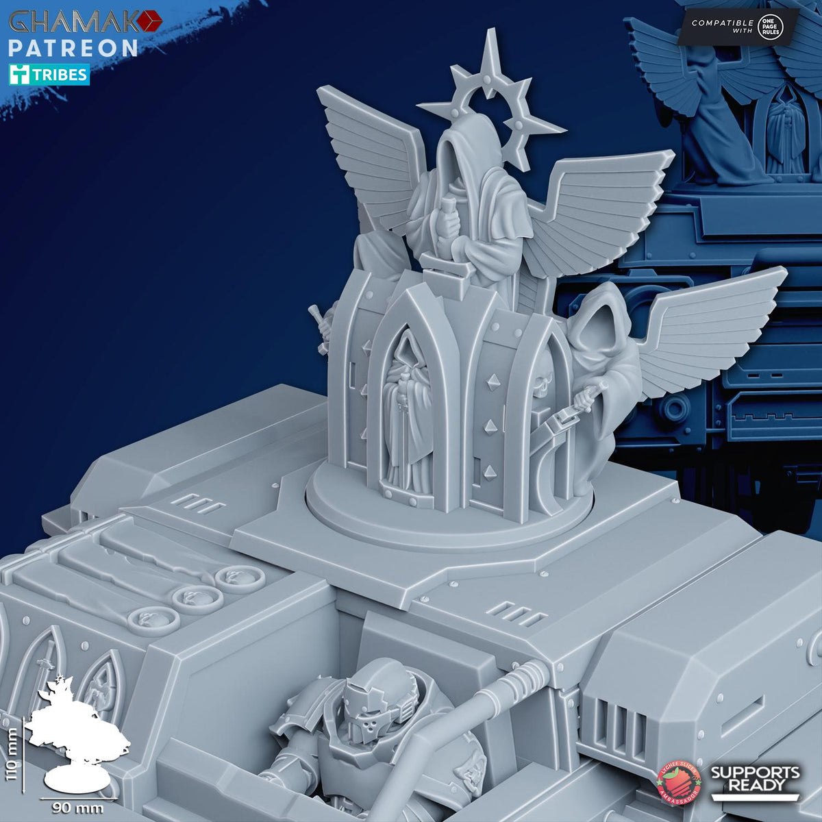 Lion's Claw | Ghamak | 3d Printed Tabletop Wargames Model