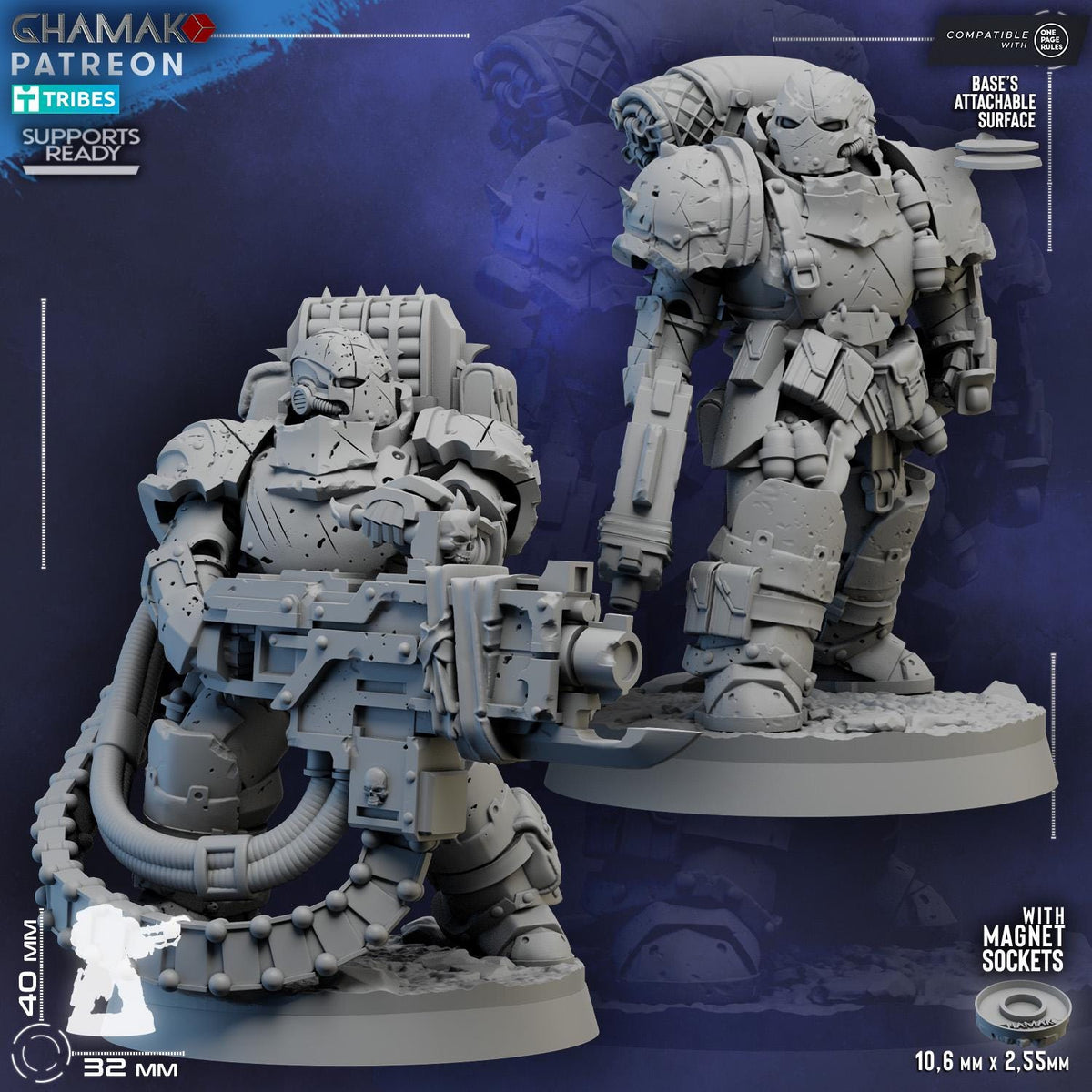 Lost Legion Militum | Ghamak | 3d Printed Tabletop Wargames Models
