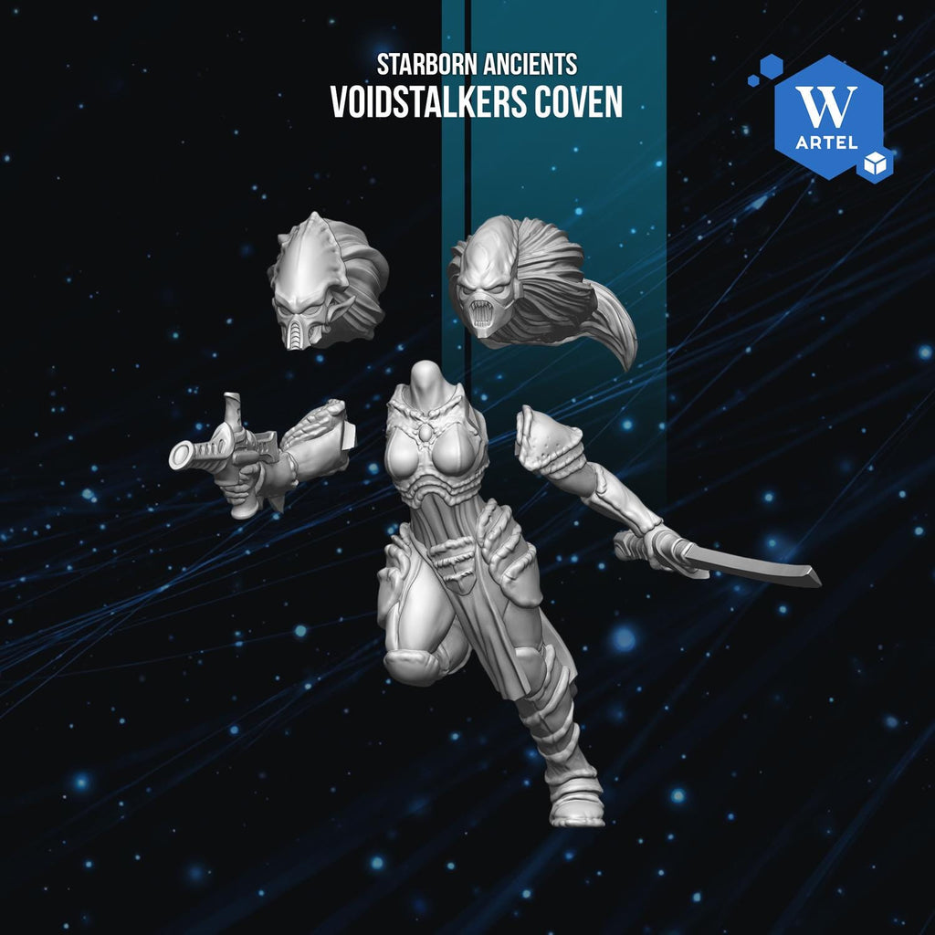 Voidstalkers Coven | Artel W | 3d Printed Tabletop Wargames Model