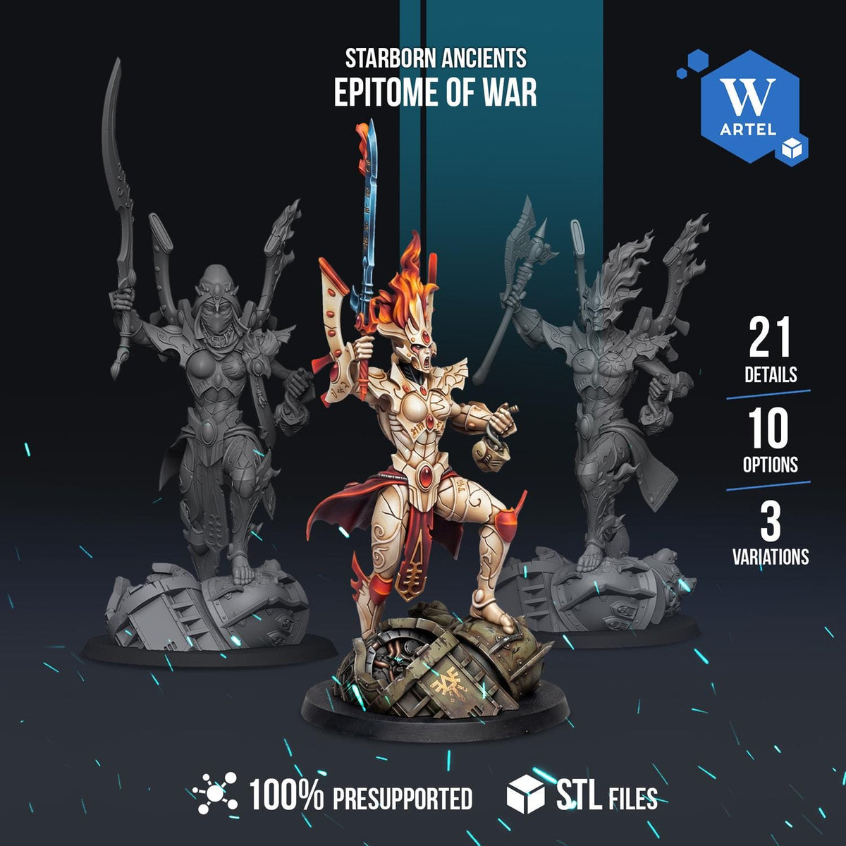 Epitome of War | Artel W | 3d Printed Tabletop Wargames Model