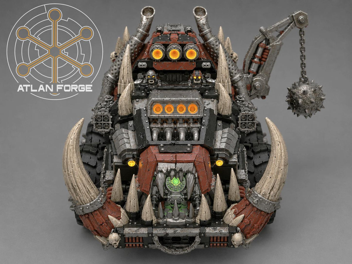 Grokk Tuskhauler - Monster Truck Transport | Atlan Forge | 3d Printed Tabletop Wargames Miniature