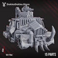 Orc Chunky Barra Truck | DakkaDakkaStore | 3d Printed Tabletop Wargames Model