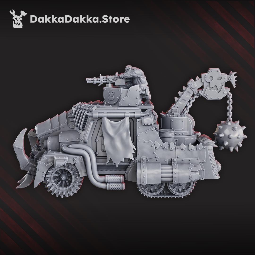 Orc Chunky Barra Truck | DakkaDakkaStore | 3d Printed Tabletop Wargames Model