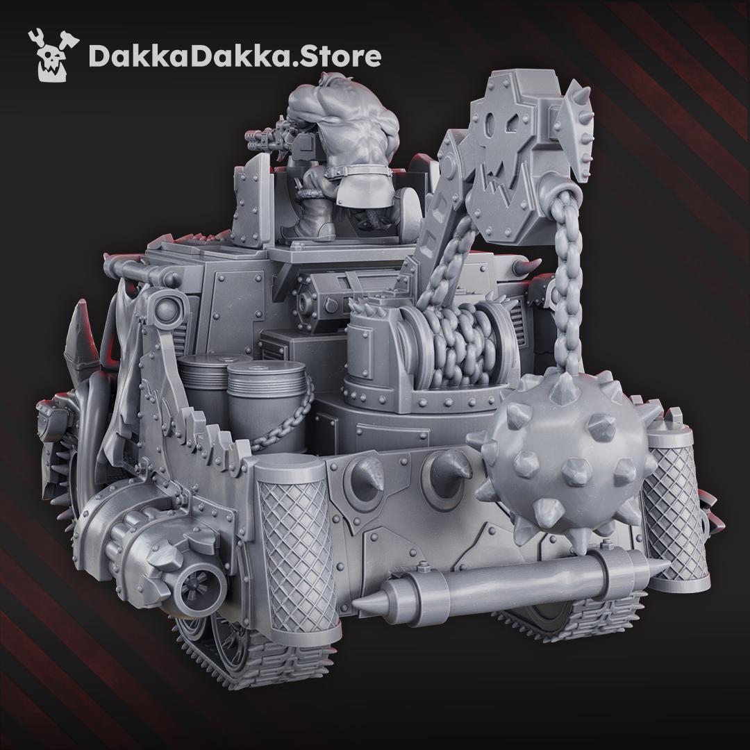 Orc Chunky Barra Truck | DakkaDakkaStore | 3d Printed Tabletop Wargames Model