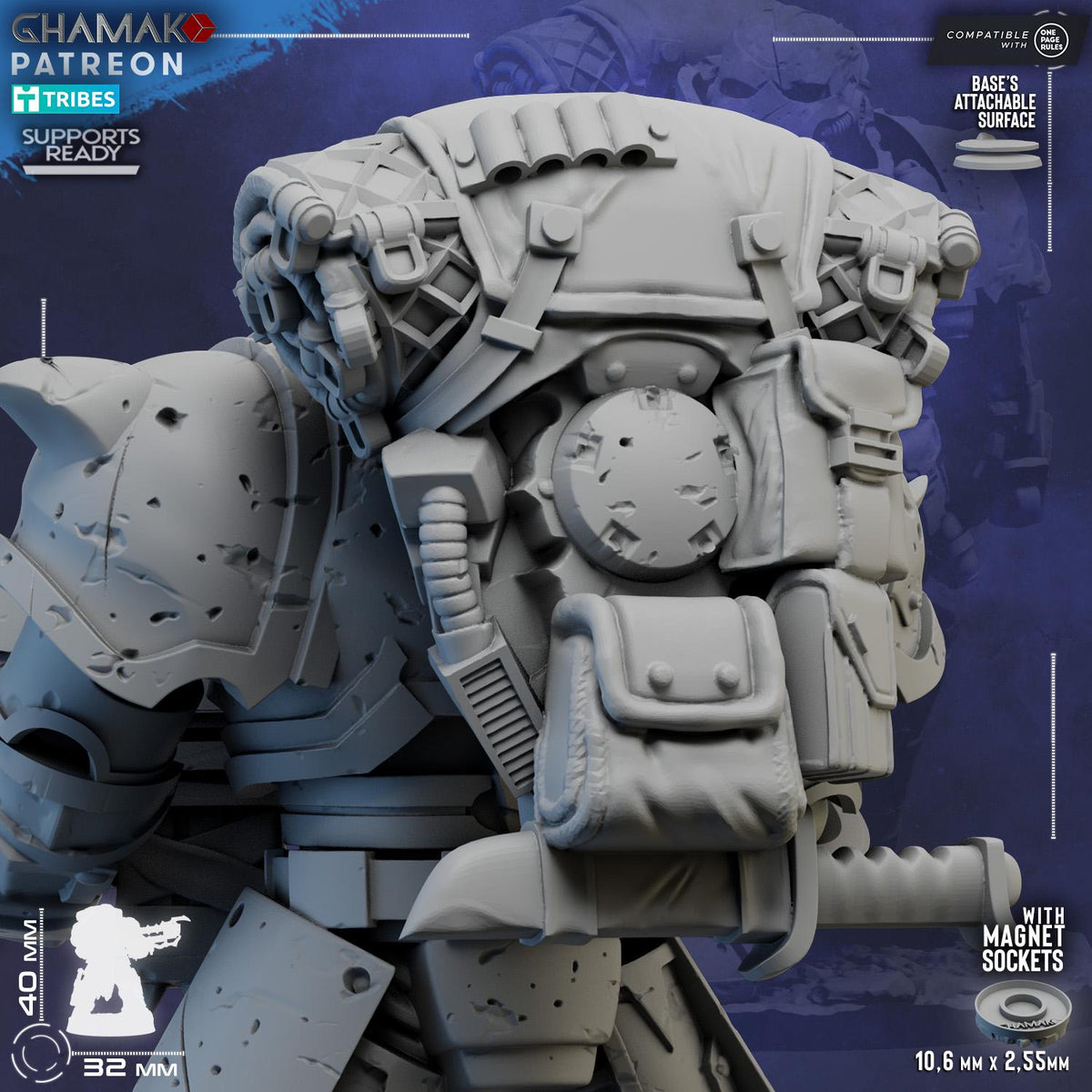 Lost Legion Militum | Ghamak | 3d Printed Tabletop Wargames Models