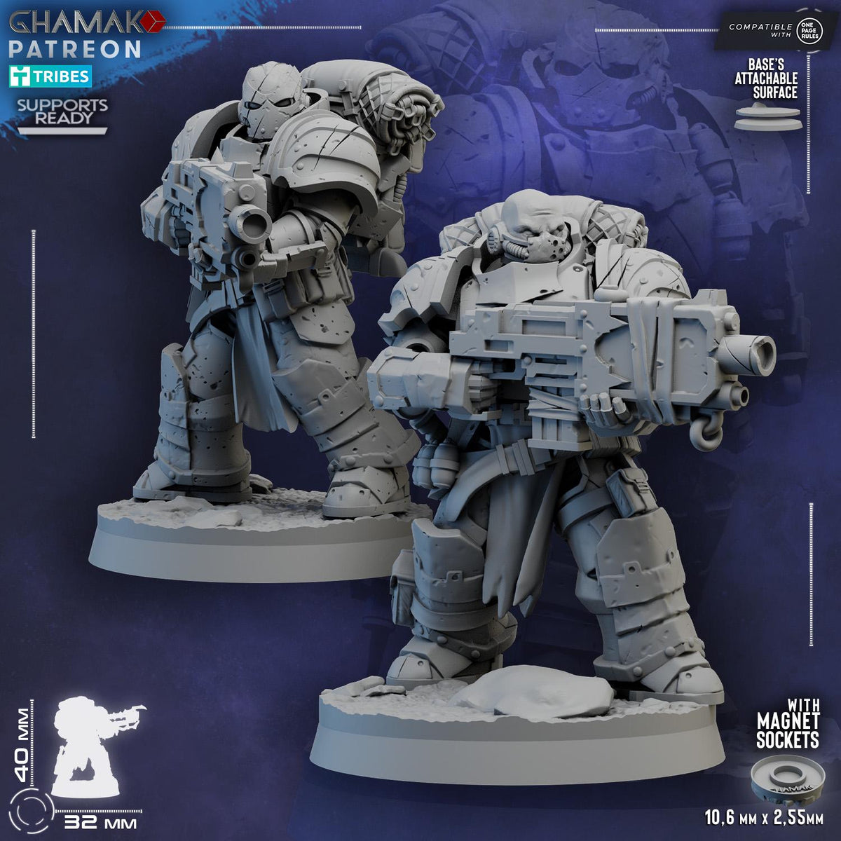 Lost Legion Militum | Ghamak | 3d Printed Tabletop Wargames Models