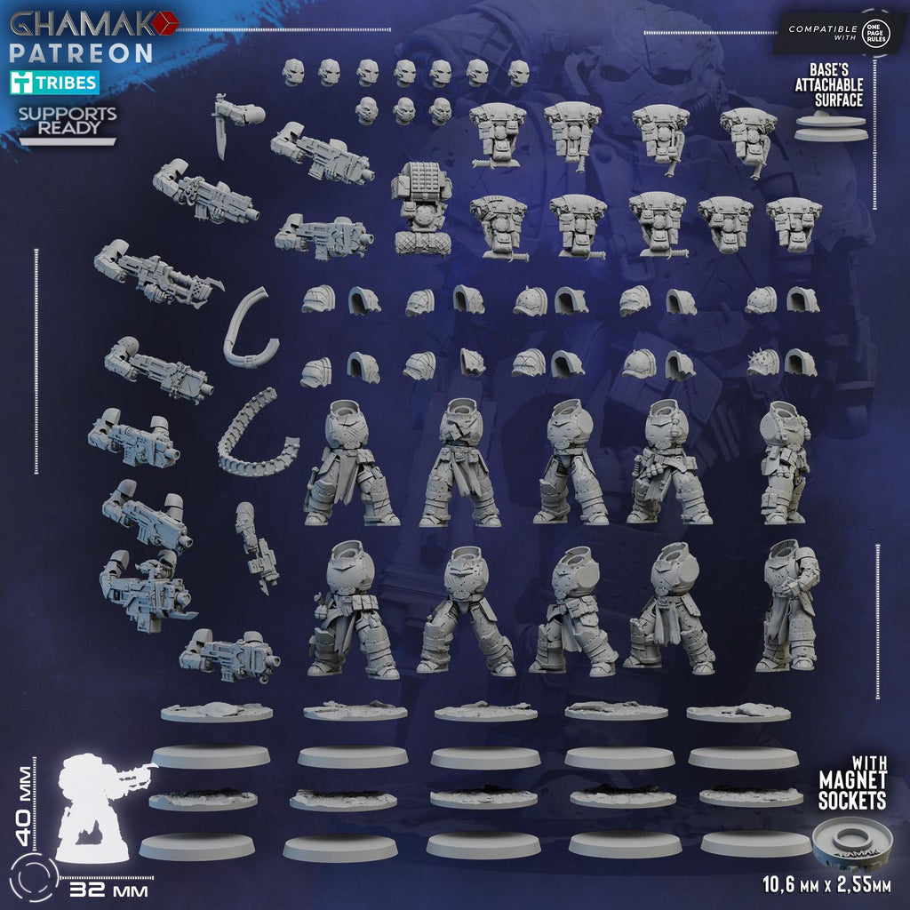 Lost Legion Militum | Ghamak | 3d Printed Tabletop Wargames Models