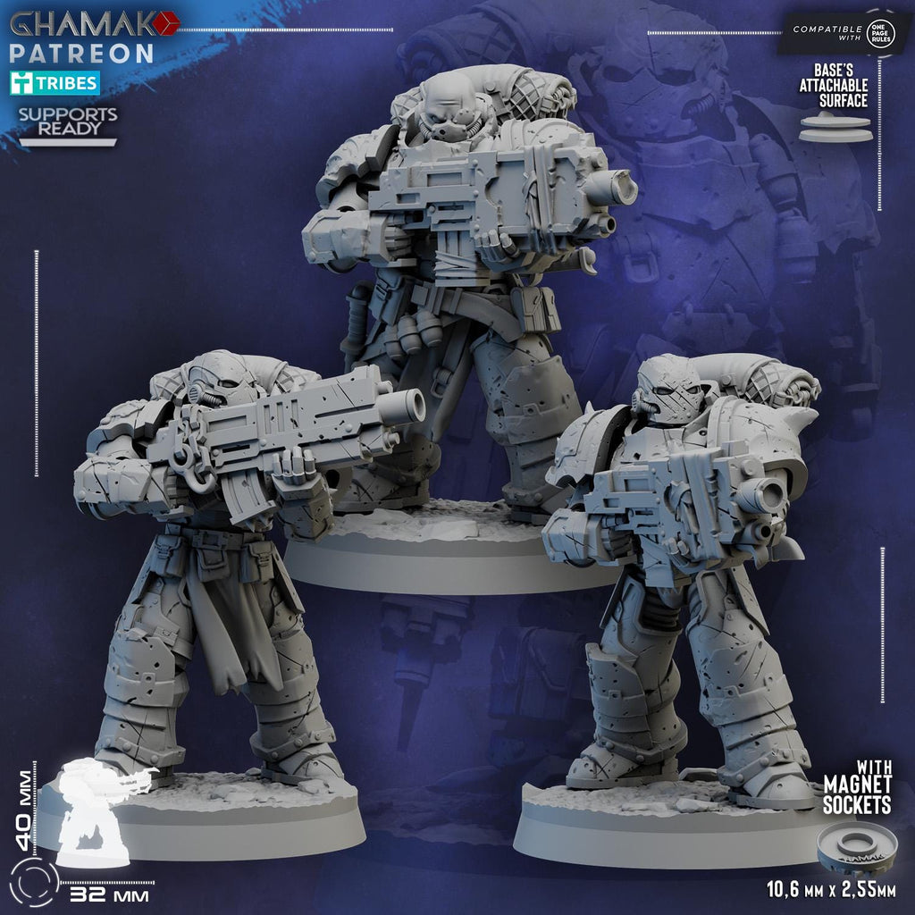 Lost Legion Militum | Ghamak | 3d Printed Tabletop Wargames Models