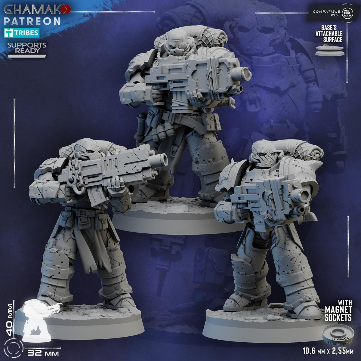 Lost Legion Militum | Ghamak | 3d Printed Tabletop Wargames Models