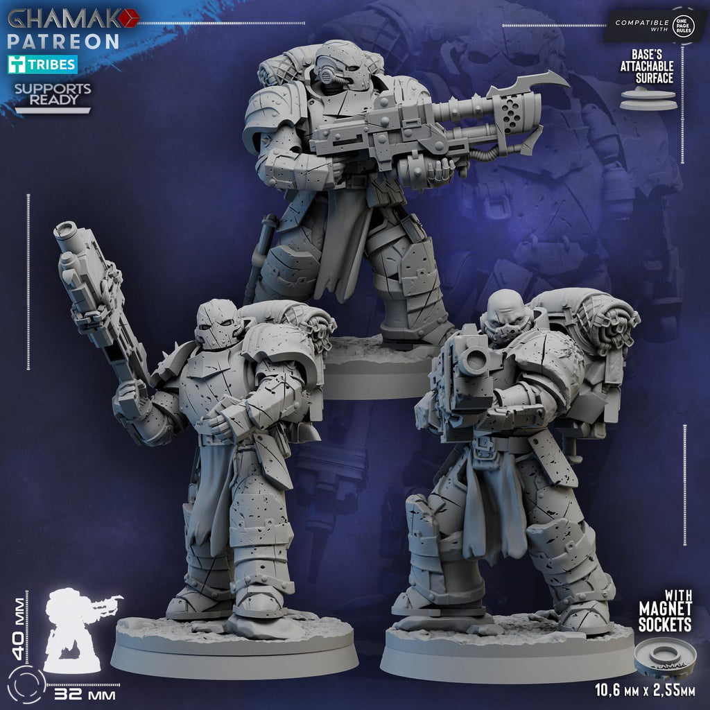 Lost Legion Militum | Ghamak | 3d Printed Tabletop Wargames Models