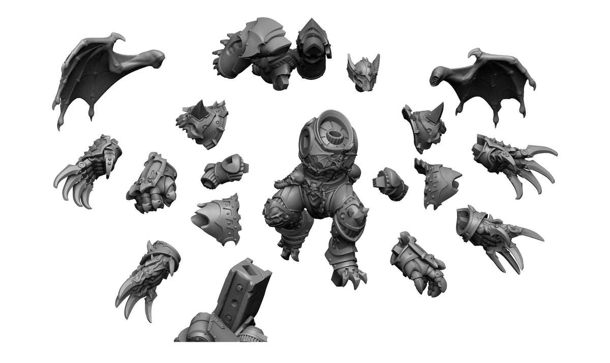 Desmodus Squad | Artel W | 3d Printed Tabletop Wargames Model