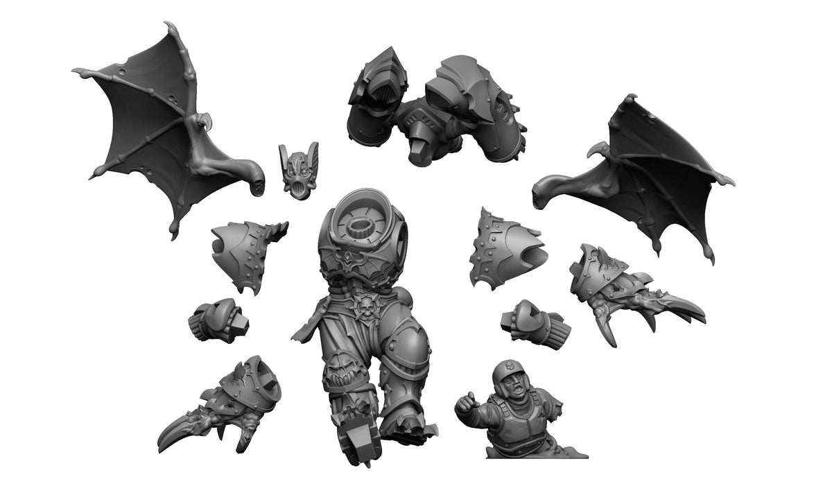 Desmodus Squad | Artel W | 3d Printed Tabletop Wargames Model
