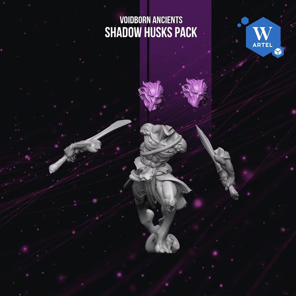 Shadow Husks | Artel W | 3d Printed Tabletop Wargames Model