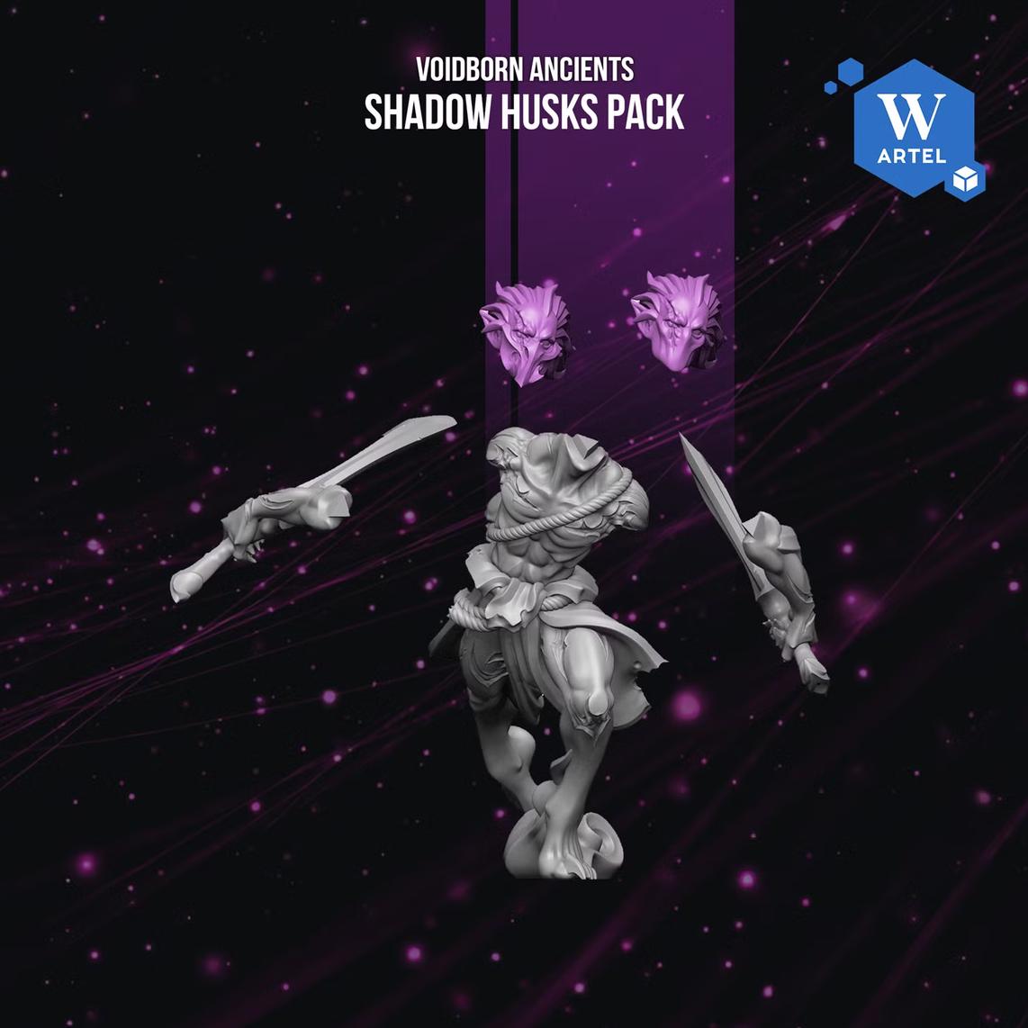 Shadow Husks | Artel W | 3d Printed Tabletop Wargames Model
