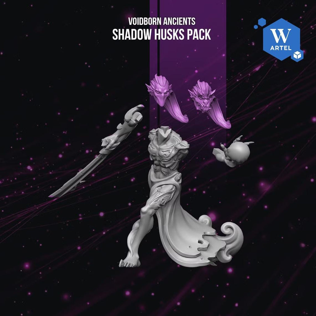 Shadow Husks | Artel W | 3d Printed Tabletop Wargames Model