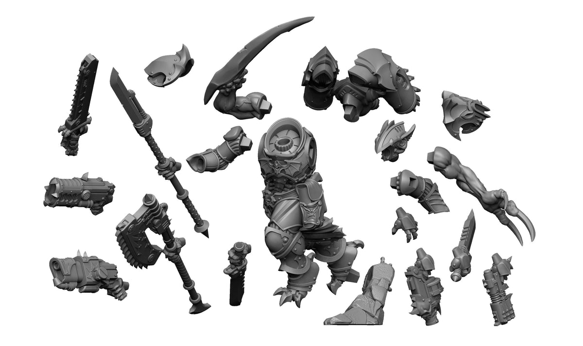 Vespertilius Squad | Artel W | 3d Printed Tabletop Wargames Model