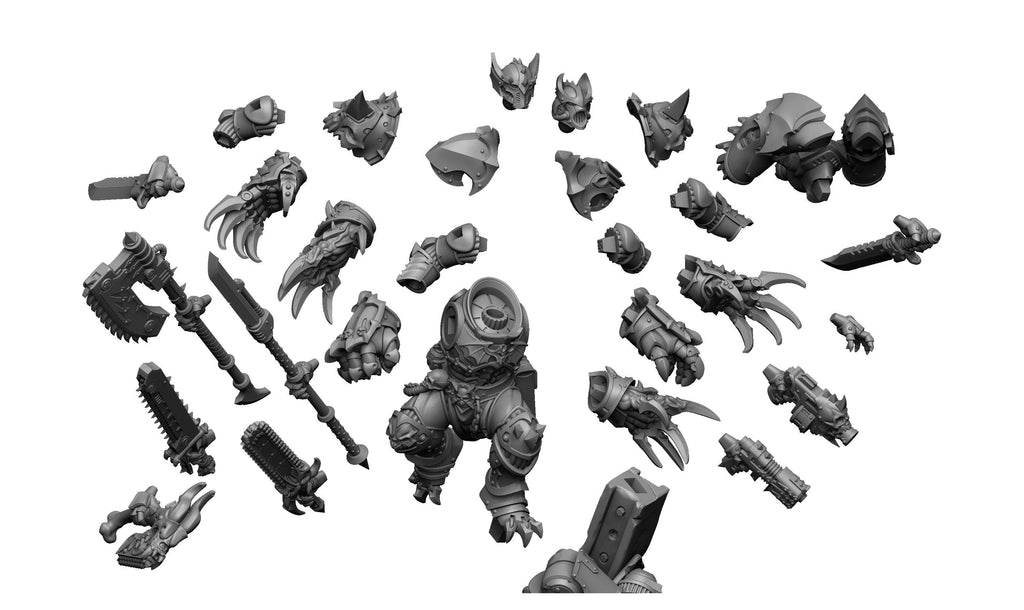 Vespertilius Squad | Artel W | 3d Printed Tabletop Wargames Model