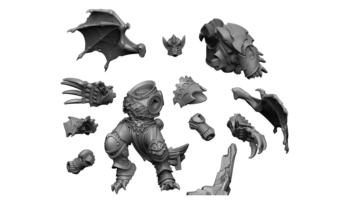 Desmodus Squad | Artel W | 3d Printed Tabletop Wargames Model