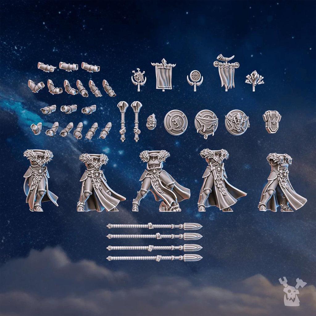 Icewall Squad (Build-Kit) Stormpride | DakkaDakkaStore | 3d Printed Wargames Models