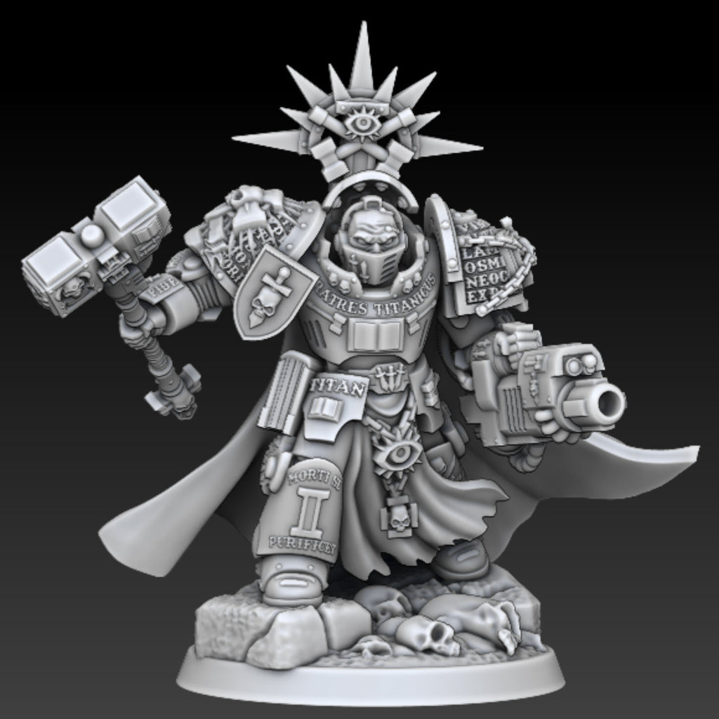 Silver Wardens GM Decimus Falon | DMG Minis