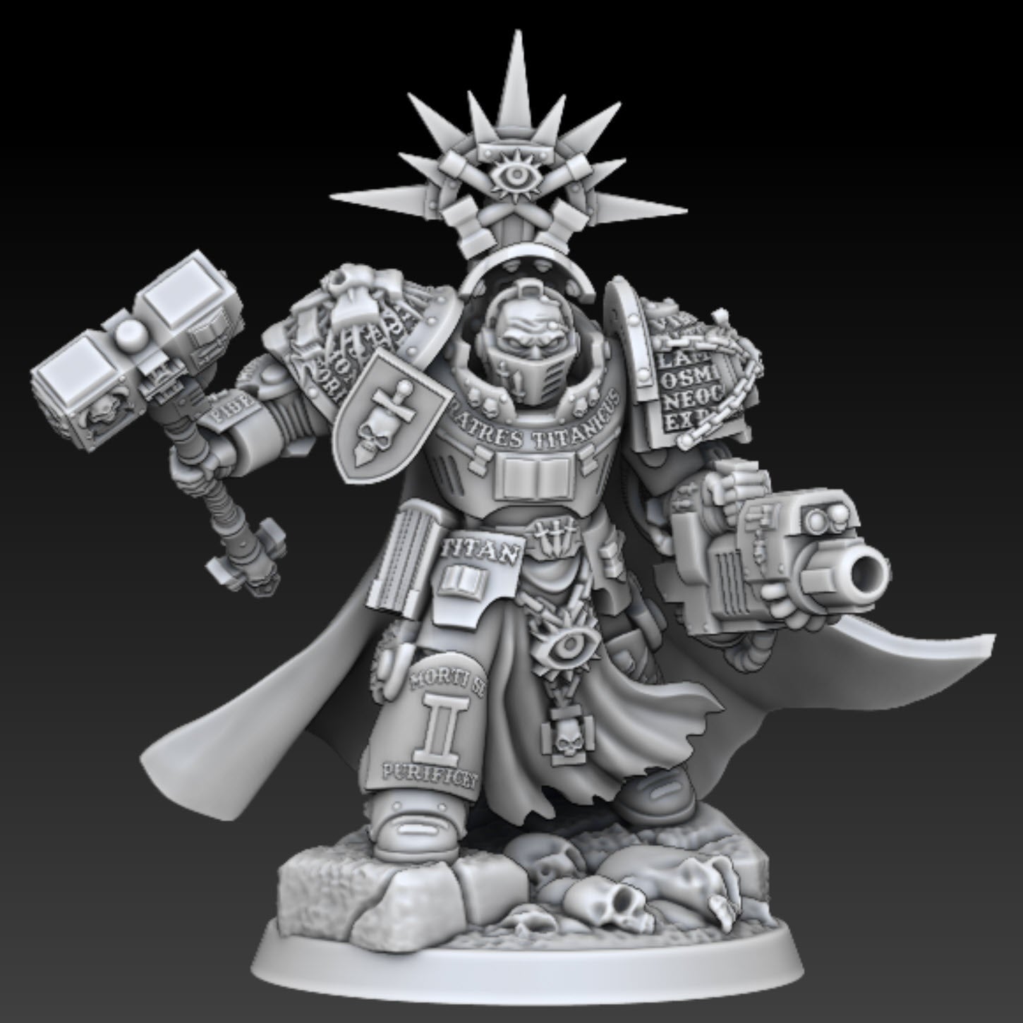 Silver Wardens GM Decimus Falon | DMG Minis