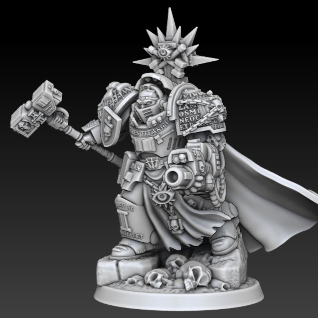 Silver Wardens GM Decimus Falon | DMG Minis