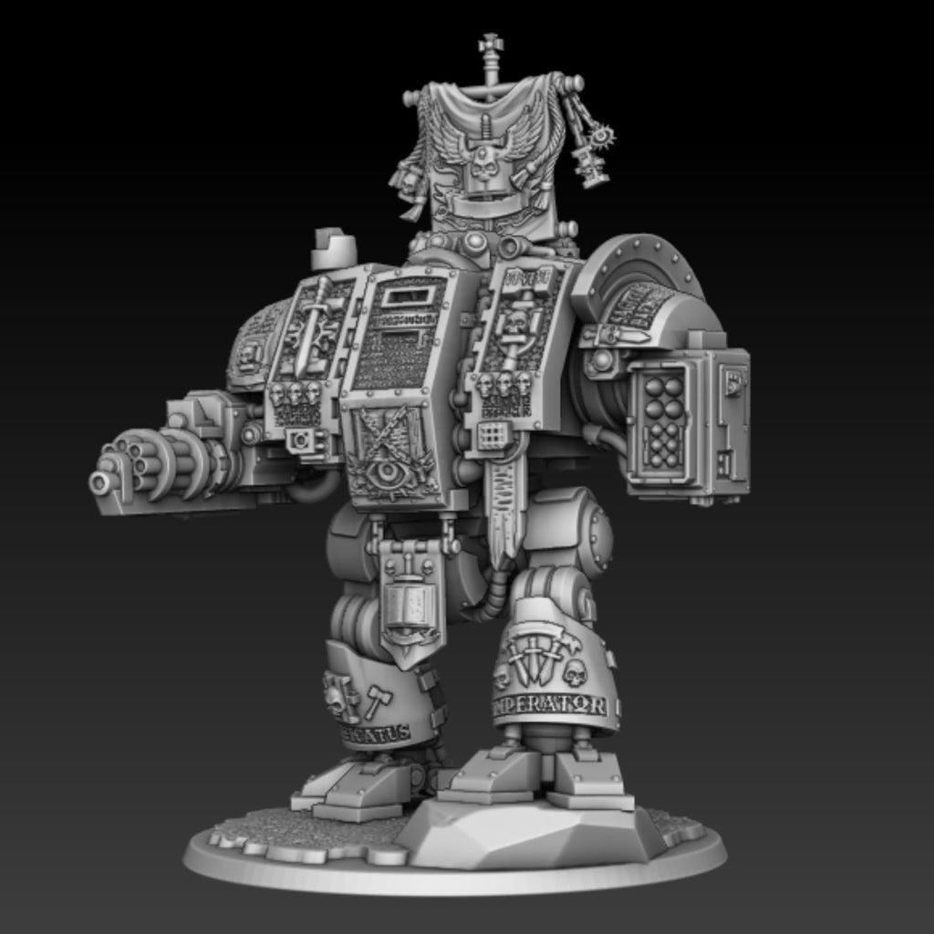 Silver Wardens Box Walking Robot of Death | DMG Minis